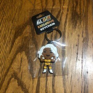 Jade Cargill Babyface Brawler Keychain All Elite Crate